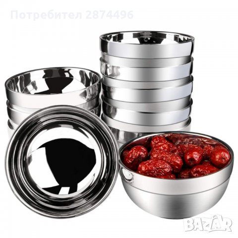 3259 Купа метална за разбъркване и сервиране
