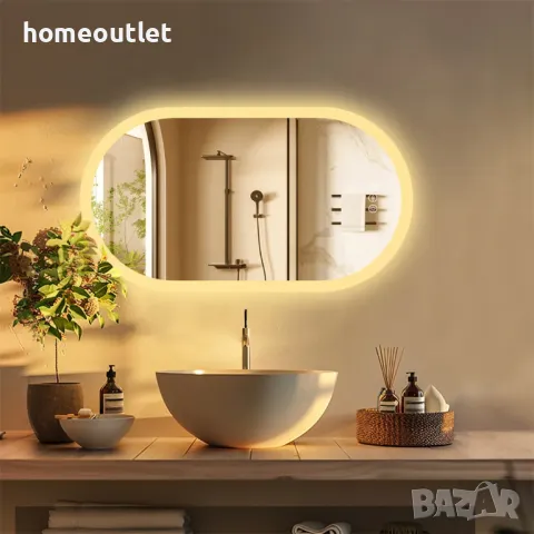 ПРОМОЦИЯ LED огледало с овална форма LUVODI XMR-T28-711-EU