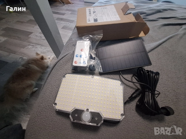 Соларна лампа 234 диода .Безплатна доставка.
гр. Варна, Възраждане 1
днес
49 лв
25,05 € Соларна лампа 234 диода .Безплатна доставка.
гр. Варна, Възраждане 1
днес
49 лв
25,05 €