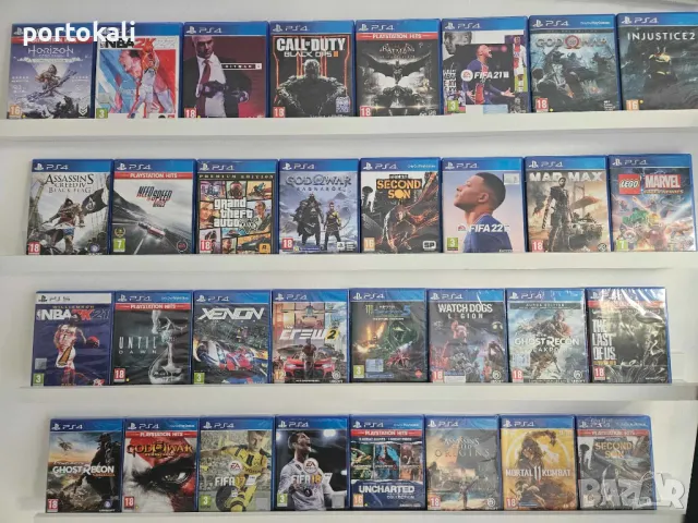 НОВИ! PS4 ПС4 Плейстейшън 4 Playstation 4 игри