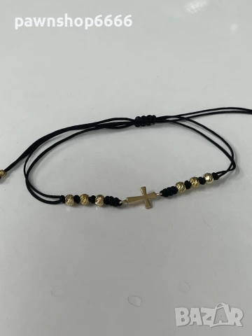 Гривна конец със златни елементи