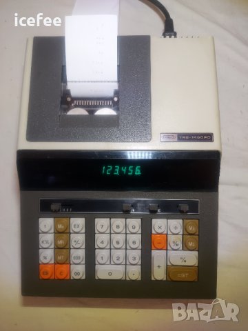 Калкулатор MBO TRS-1450PD 1980-та година, снимка 9 - Антикварни и старинни предмети - 44243006
