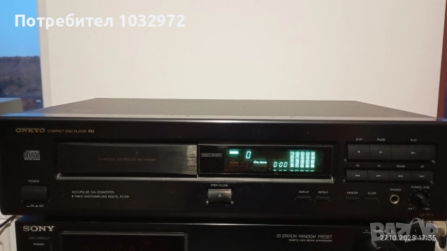 Onkyo cd DX7011
                
                гр. Велико Търново, Акация
                днес
                                    40 лв 
                    20,45 € Onkyo cd DX7011
                
                гр. Велико Търново, Акация
                днес
                                    40 лв 
                    20,45 €