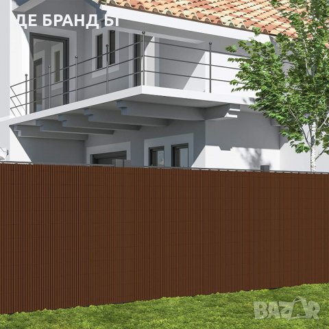 ПВЦ ограда тип „бамбук“ 90х400см BR094LB02