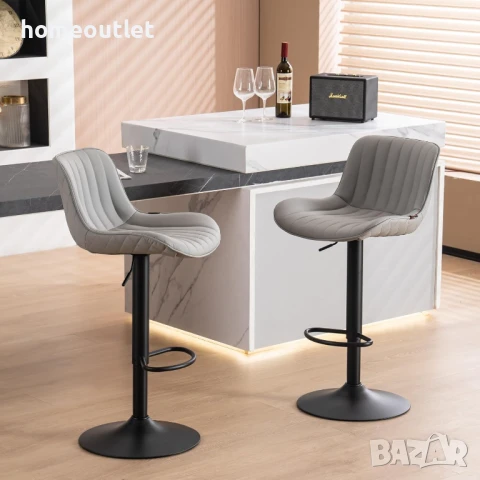 Комплект бар столове – BLT-1931-GR-DE – 2бр.