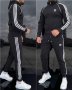 Черен мъжки екип  Adidas  код SS-Z25, снимка 1 - Спортни дрехи, екипи - 42242310