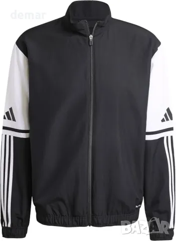 Adidas Мъжки суичър Squadra25 Presentation Jacket, L, черно/бяло