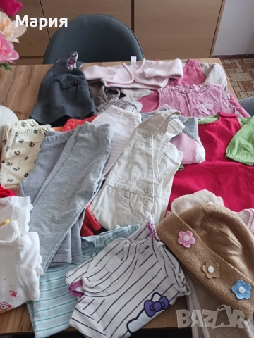 Детски дрехи за момиче лот р-6-12м →
		Обява 51501023