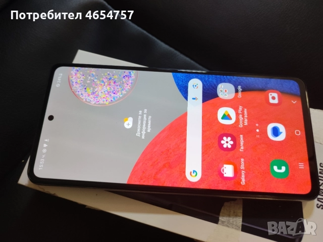 Samsung A52 128гб,Гаранция →
		Обява 52506148