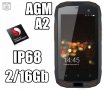 HUMER AGM A2 16GB, 4G, CAT удароустойчив водоустойчив IP68, снимка 1 - Телефони с две сим карти - 34375107