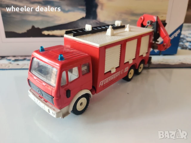 Метална количка SIKU Пожарна с кран Mercedes LKW 1:55
                
                гр. Пловдив, Каменица 2
                вчера
                                    50 лв 
                    25,56 € Метална количка SIKU Пожарна с кран Mercedes LKW 1:55
                
                гр. Пловдив, Каменица 2
                вчера
                                    50 лв 
                    25,56 €