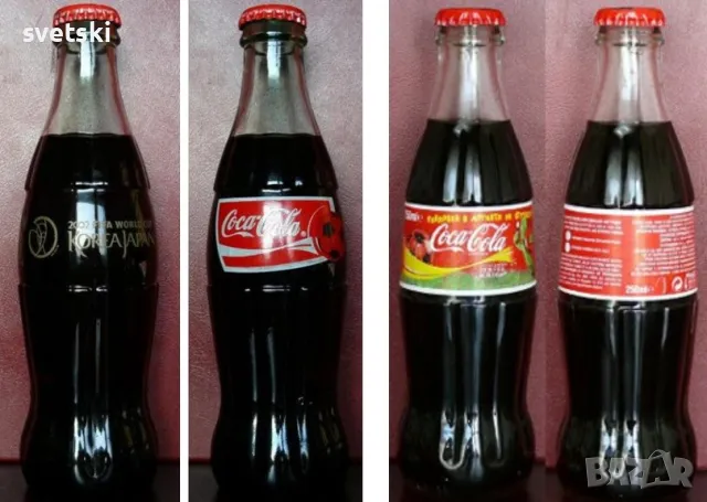 Колекционерски артикули Кока Кола / Coca Cola – бутилки, чаши, плюшени играчки и др. →
		Обява 48012760