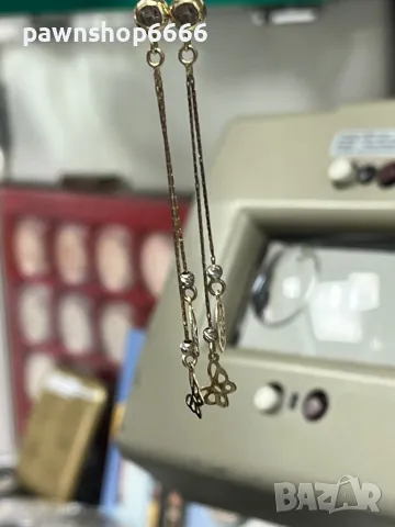 Златни обеци 14 карата