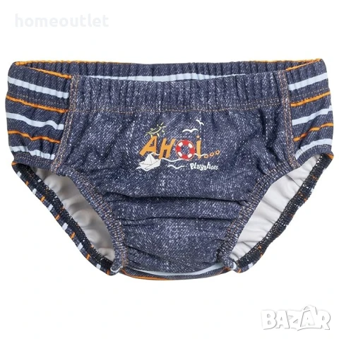 ПРОМОЦИЯ Бебешки плувки за момче с UV защита PLAYSHOES 461130, 62/68CM, 3-6M
