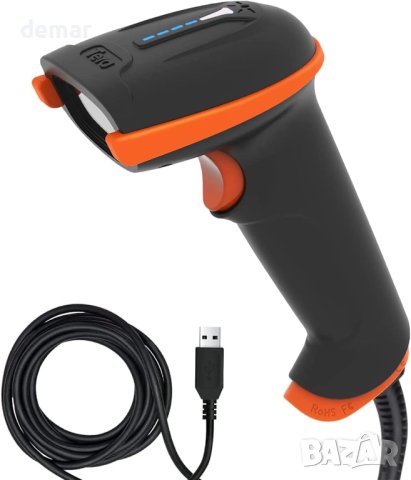 Скенер за баркод Tera, Кабелен USB дълъг обхват