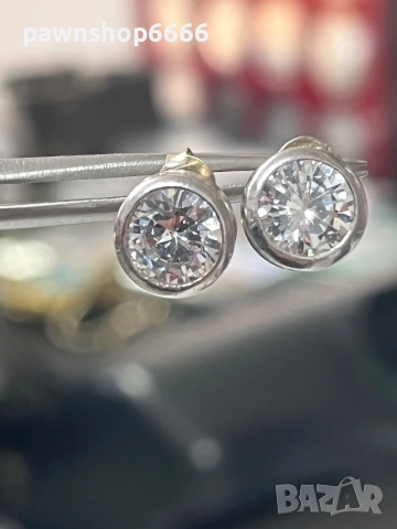 Сребърни обеци 925