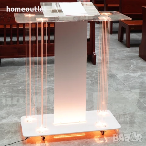 ПРОМОЦИЯ Катедра / подиум от акрил с вградено осветление - YKLJT-SRSZ-X