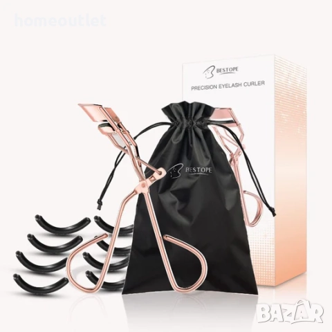 ПРОМОЦИЯ Козметичен аксесоар за извиване на мигли  BESTOPE PRECISION EYELASH CURLER HZ157