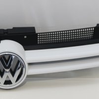 Предна решетка VW Golf 4 (1998-2004г.) предна емблема Голф IV ⚪️Цвят: Бяла, снимка 3 - Части - 41361210