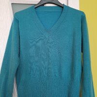Дамски пуловер шпиц деколте, снимка 3 - Блузи с дълъг ръкав и пуловери - 42029000
