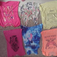6 блузи за 10 лв, снимка 1 - Тениски - 41349942
