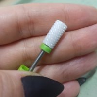 Керамичен накрайник (фреза) за електрическа пила за маникюр нокти, снимка 1 - Педикюр и маникюр - 35735058