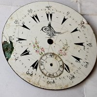 Интересен циферблат за турски часовник от 19ти век,с тугра., снимка 3 - Антикварни и старинни предмети - 42044294
