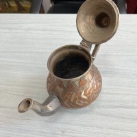 Стар арабски / ориенталски чайник. №4482, снимка 6 - Антикварни и старинни предмети - 42013458