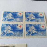 Пощенски марки 1943 Румъния , снимка 5 - Филателия - 44613560