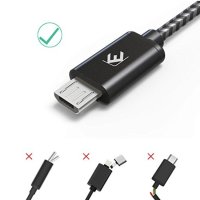 2м Micro USB кабел Elechok® 2A Quick Charge, снимка 2 - USB кабели - 40383725