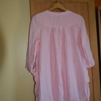  Лятна розова риза с 3/4 ръкав, снимка 2 - Ризи - 41792934