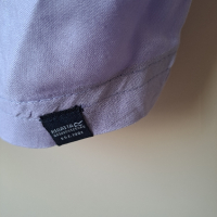 Памучна блуза в люляков цвят, снимка 7 - Тениски - 44794503