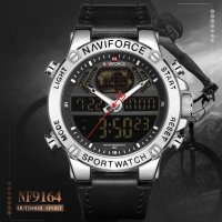 Мъжки часовник NaviForce многофункционален NF9164 SBB., снимка 8 - Мъжки - 34798610