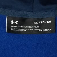 Under Armour UA Performance Hoodie оригинално горнище XL спорт суичър, снимка 3 - Спортни дрехи, екипи - 44475246