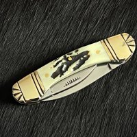 Сгъваем колекционерски ловен нож.(Canoe) FOS161SBR, снимка 4 - Ножове - 39291750