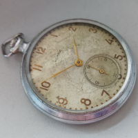 Джобен часовник ИСКРА (Молния) 17 камъка СССР , снимка 2 - Джобни - 36172342