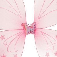 Криле на пеперуда Розови със звезди , Детски костюм, снимка 2 - Други - 39189795