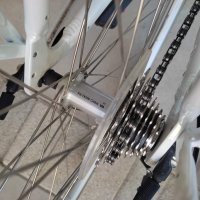 Продавам колела внос от Германия градски алуминиев велосипед EXEL SIOR 28 цола фул SHIMANO CLARIS, снимка 2 - Велосипеди - 40934835
