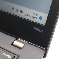 Лаптоп Lenovo T480S I5-8350U 8GB 256GB SSD 14.0 FULL HD WINDOWS 10/ 11, снимка 5 - Лаптопи за работа - 39534137
