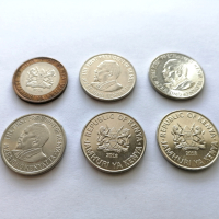 ❤️ ⭐ Лот монети Кения 6 броя ⭐ ❤️, снимка 2 - Нумизматика и бонистика - 44598464