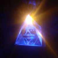 Много ефектна светеща пирамидка, снимка 5 - Антикварни и старинни предмети - 44183273
