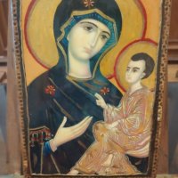 Икона на света Богородица с Младенеца , снимка 1 - Икони - 25651784
