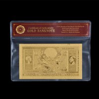 Златна банкнота 100 Белгийски франка , Белгисйки франк , златни пари , долари , снимка 2 - Нумизматика и бонистика - 35745015