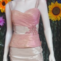 луксозна официална рокля от тафта, снимка 1 - Рокли - 36954622