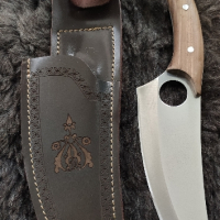 Ловджийски нож  със специална кания / Ръчна изработка, снимка 4 - Ножове - 44754735