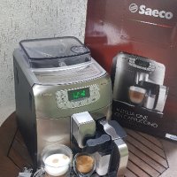 Каферобот Saeco Intelia EVO One Touch Cappuccino Inox. Обслужен изцяло, снимка 6 - Кафемашини - 42180849