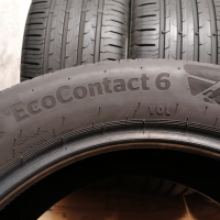 4 бр. 235/55/18 Continental EcoContact 6 / летни гуми, снимка 8 - Гуми и джанти - 36208344