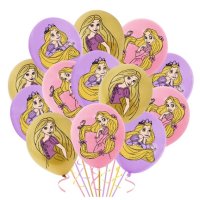Рапунцел Rapunzel Обикновен надуваем латекс латексов балон парти, снимка 1 - Други - 42653861