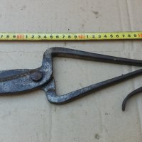 Кована абаджийска ножица , снимка 5 - Антикварни и старинни предмети - 41042873