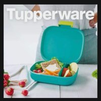 Компактна стилна ЕКО кутия за обяд с разделения Tupperware , снимка 6 - Кутии за храна - 41931429